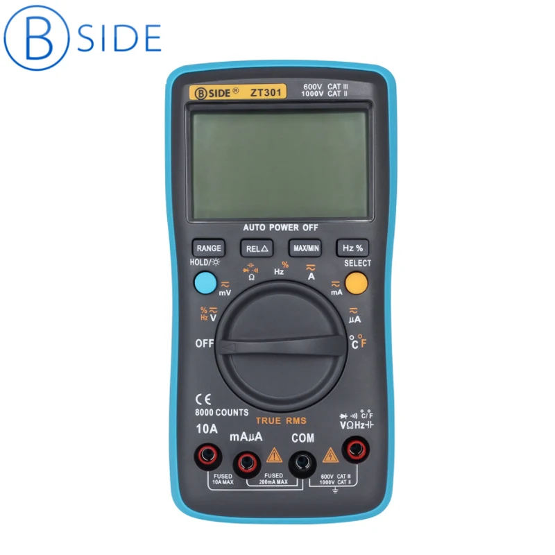 Цифровой мультиметр BSIDE ZT301 с ЖК-дисплеем 8000 отсчетов | Инструменты