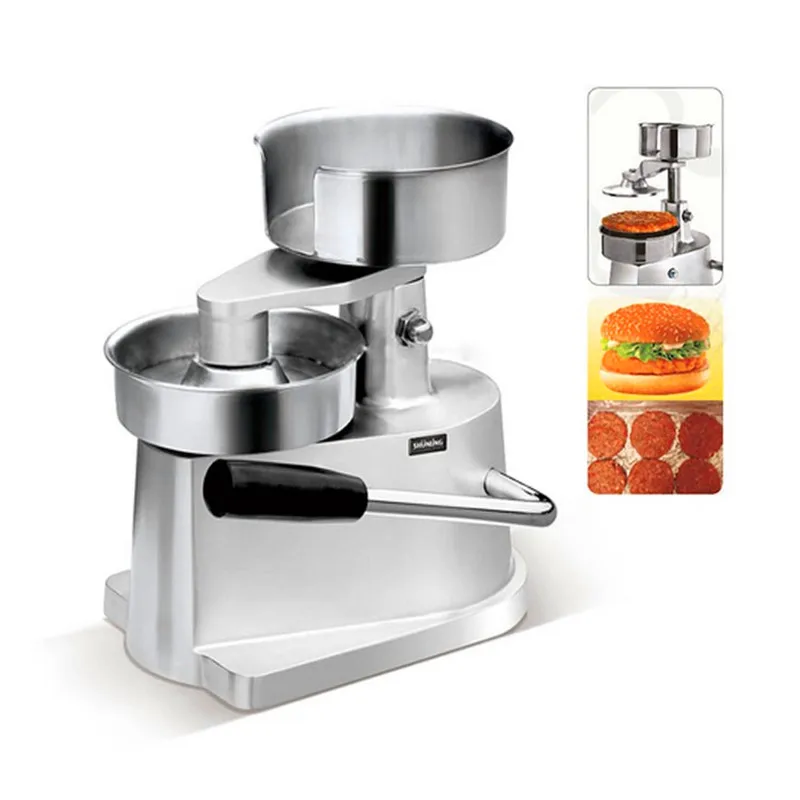 

Manual hamburger patty forming machine