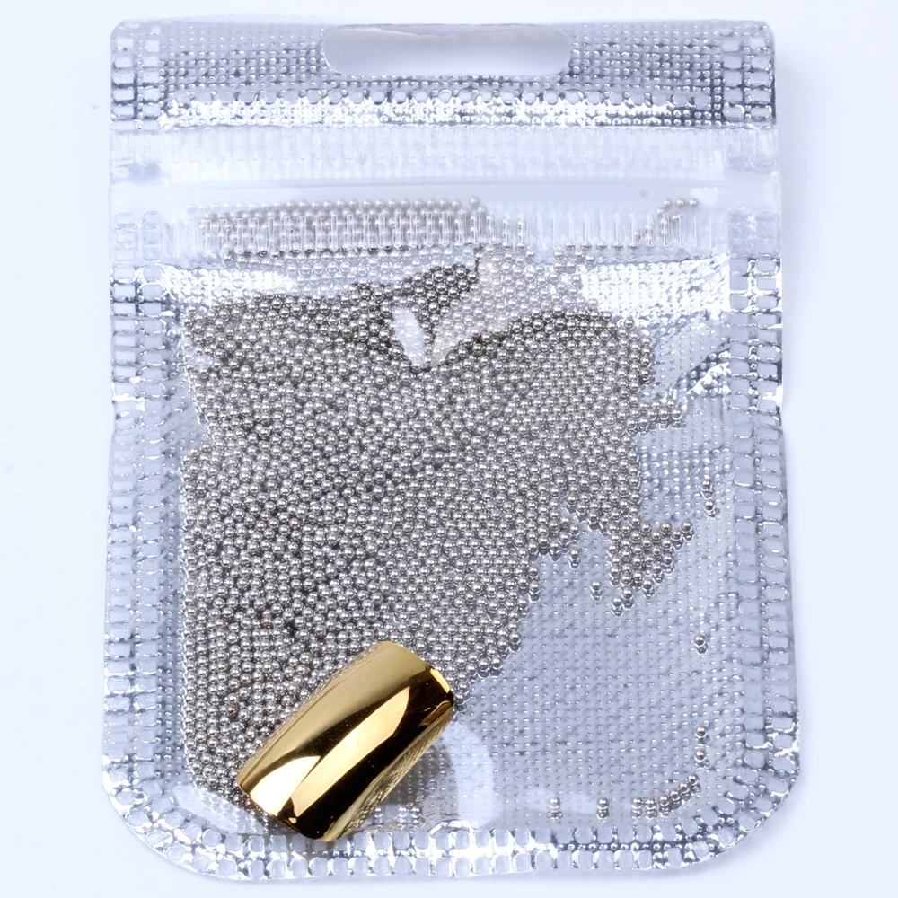 Металлические бусины 10 г золотистые серебристые никелевые гвозди модные