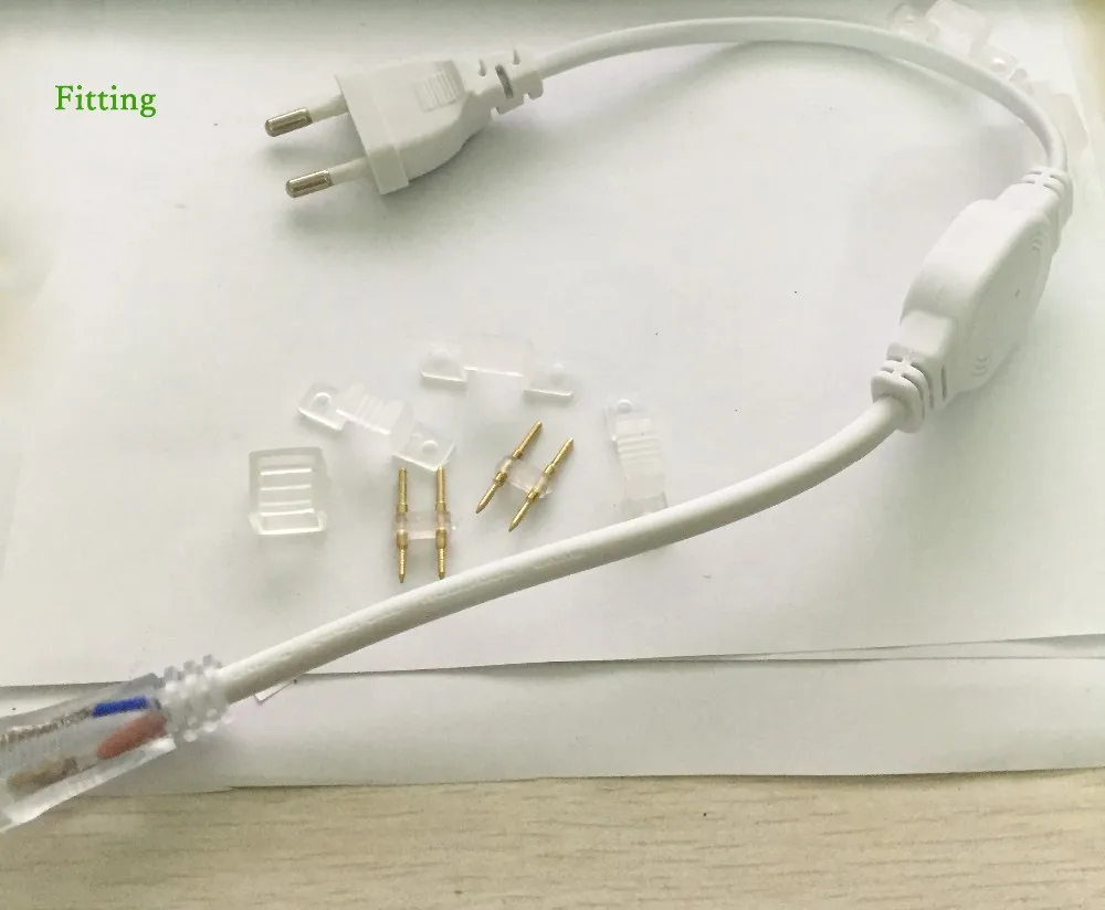 Светодиодный светильник AC220V с регулируемой яркостью RGB светодиодный светильник с пультом дистанционного управления Водонепроницаемый SMD5050 светодиодный светильник с гибкими полосками