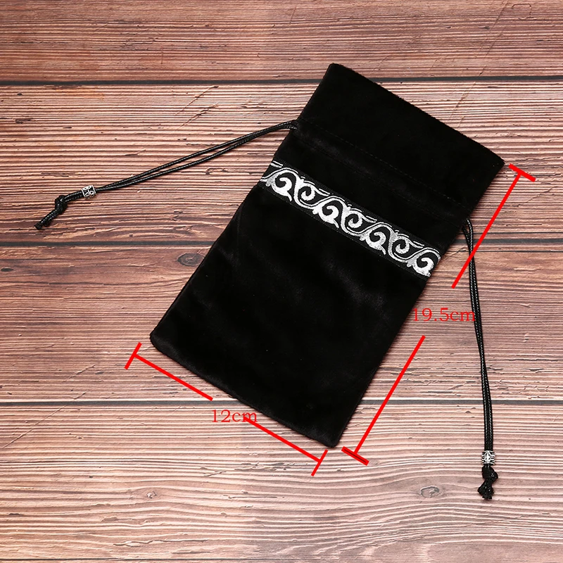 1 шт. вечерние сумочки для карт Таро в стиле ретро бархатные гобелены настольной