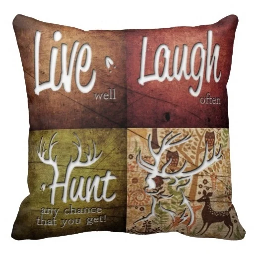 Офис Подушки Олень Бросьте Чехлы (Размер: 45x45 см) Бесплатная Доставка | Дом и сад