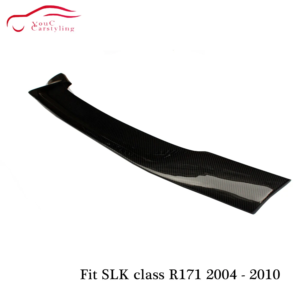 R171 спойлер из углеродного волокна задний багажник загрузки для Mercedes SLK class 2004-2010