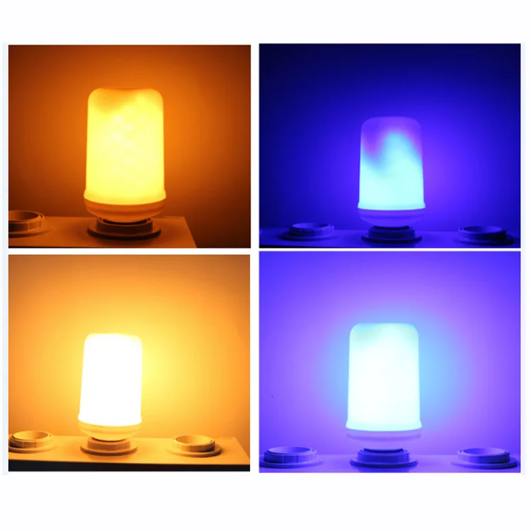 Светодиодные сценисветильник лампы E27 E14 2835 с эффектом огня 15 Вт | Лампы и