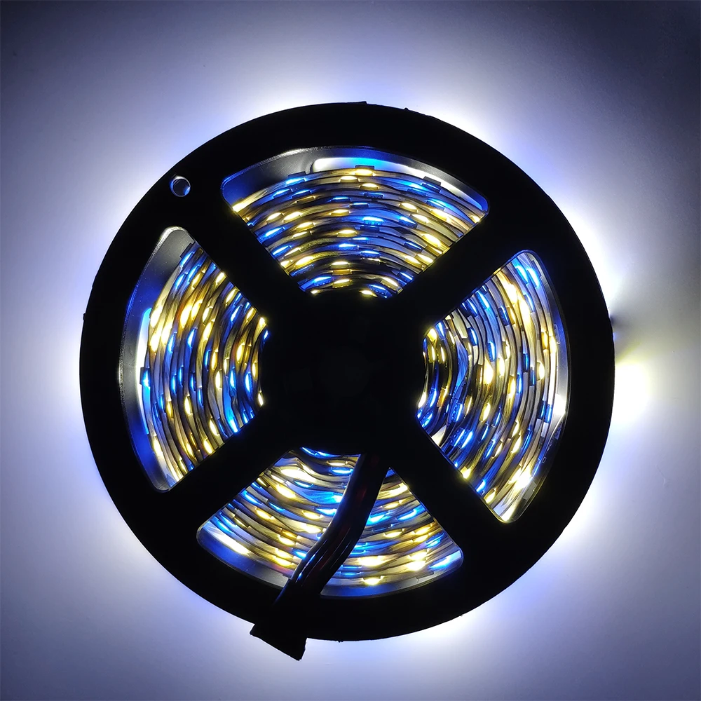Светодиодные ленты 5050 60 Светодиодный s/m DC12V RGB RGBW гибкий светодиодный свет