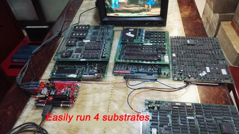 JAMMA CBOX box Joypad конвертировать доска JAMMA в DB 15pin конвертер SCART выход для любого JAMMA аркадная игра PCB SNK материнская плата