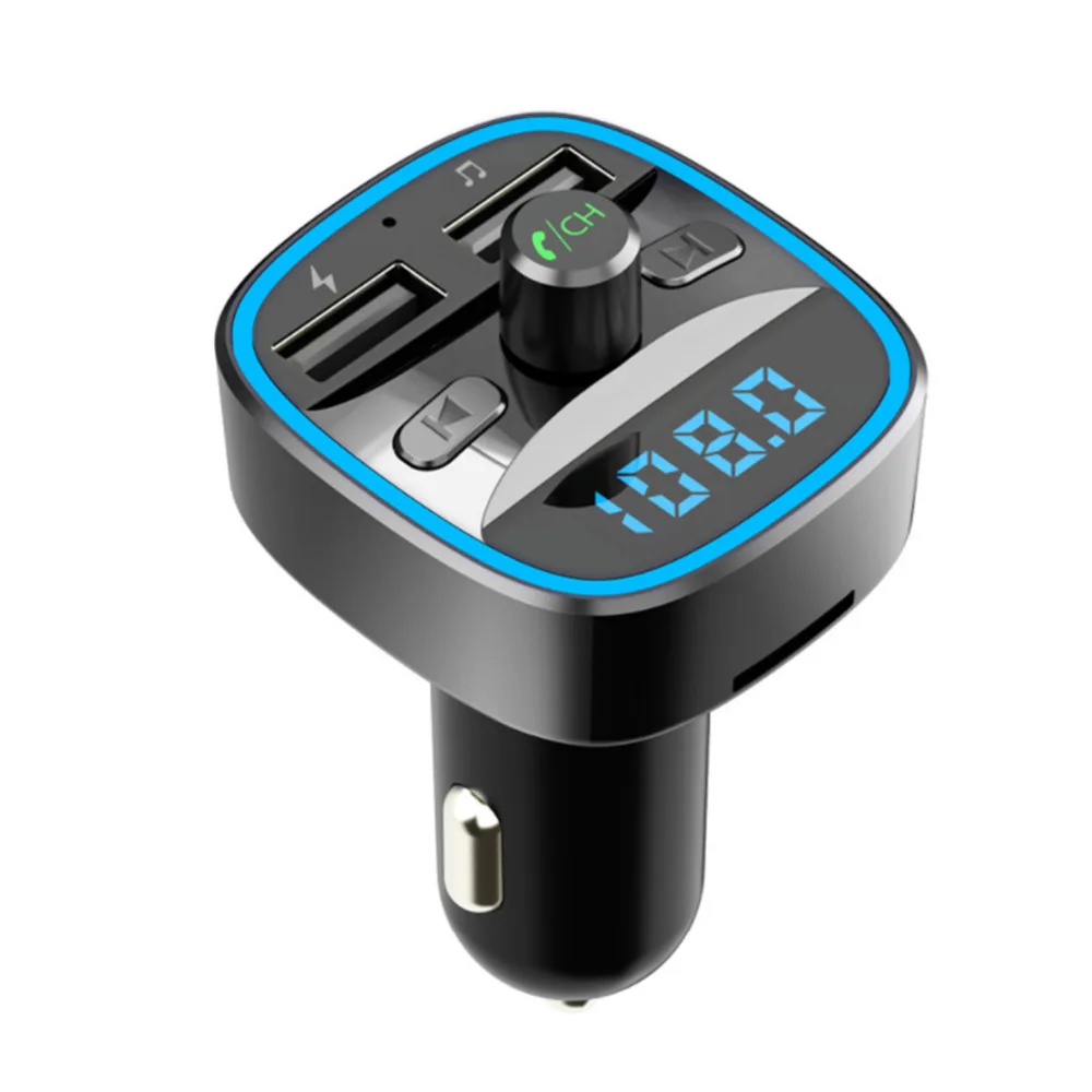 Беспроводной Bluetooth 5 0 MP3-плеер fm-передатчик двойной USB Автомобильное зарядное