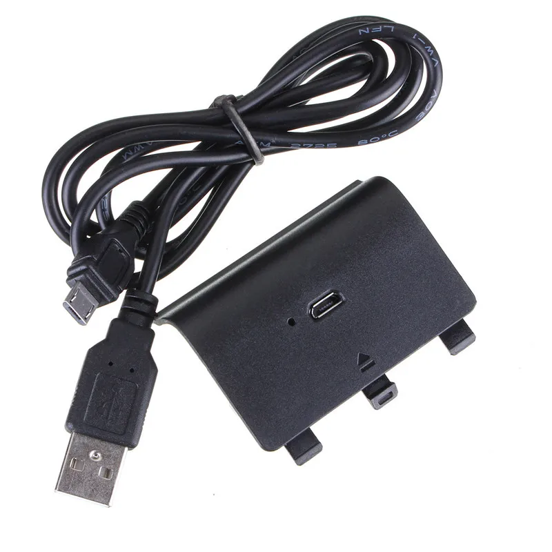 Запасной аккумулятор для геймпада Microsoft запасной 2400 мАч с USB зарядкой