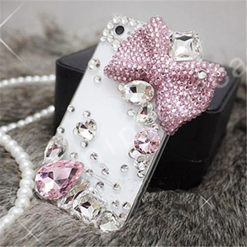 phone case Luxury Crystal Hard PC Beautiful Bling Beads Elegant Cover For Apple iPhone 6 Plus 5.5&quotiPhone 6S 4.7'iPhone 7 7Plus |