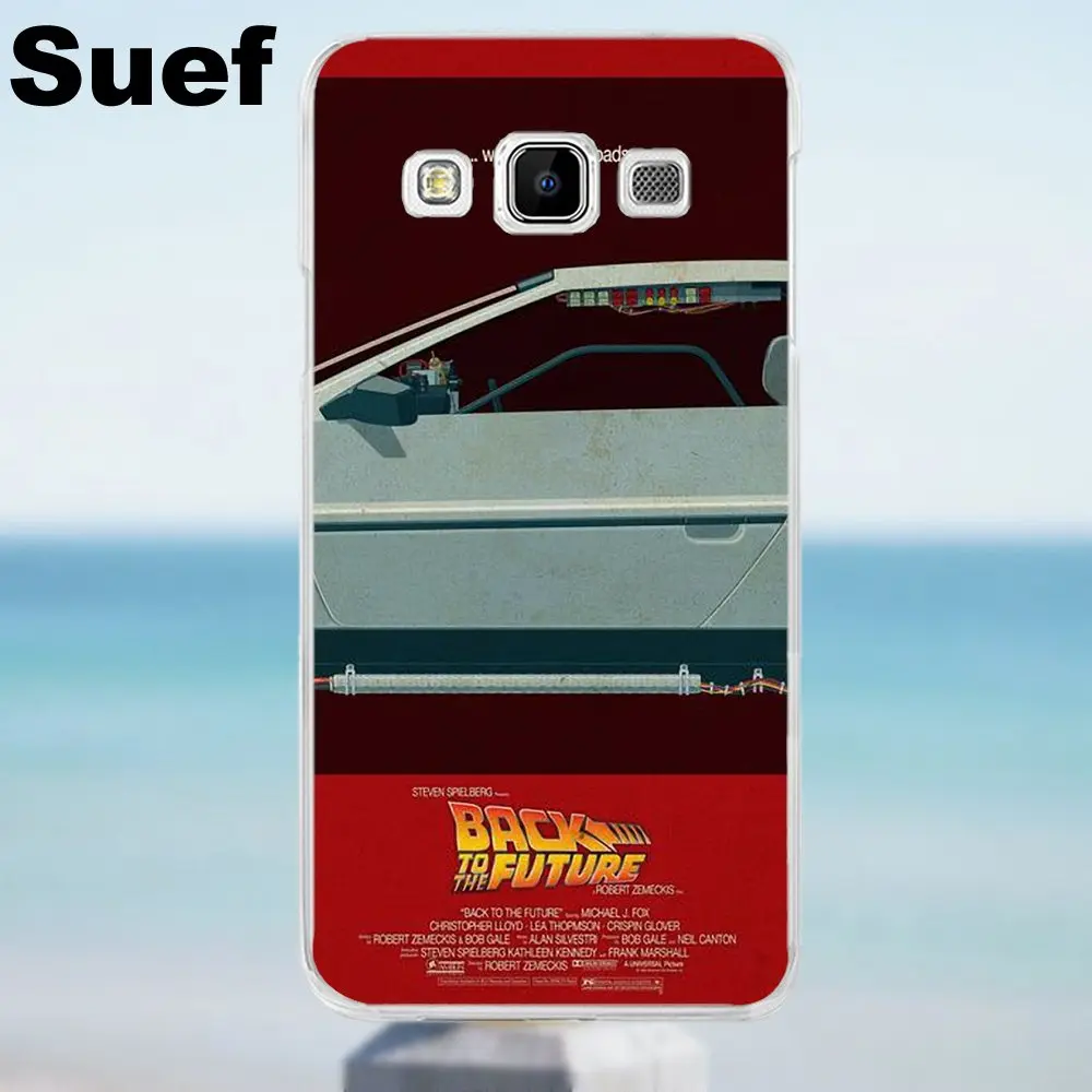 Delorean Time Machine Для Galaxy Alpha Core Prime Note 2 3 4 5 S3 S4 S5 S6 S7 S8 mini edge Plus Мягкий чехол для телефона