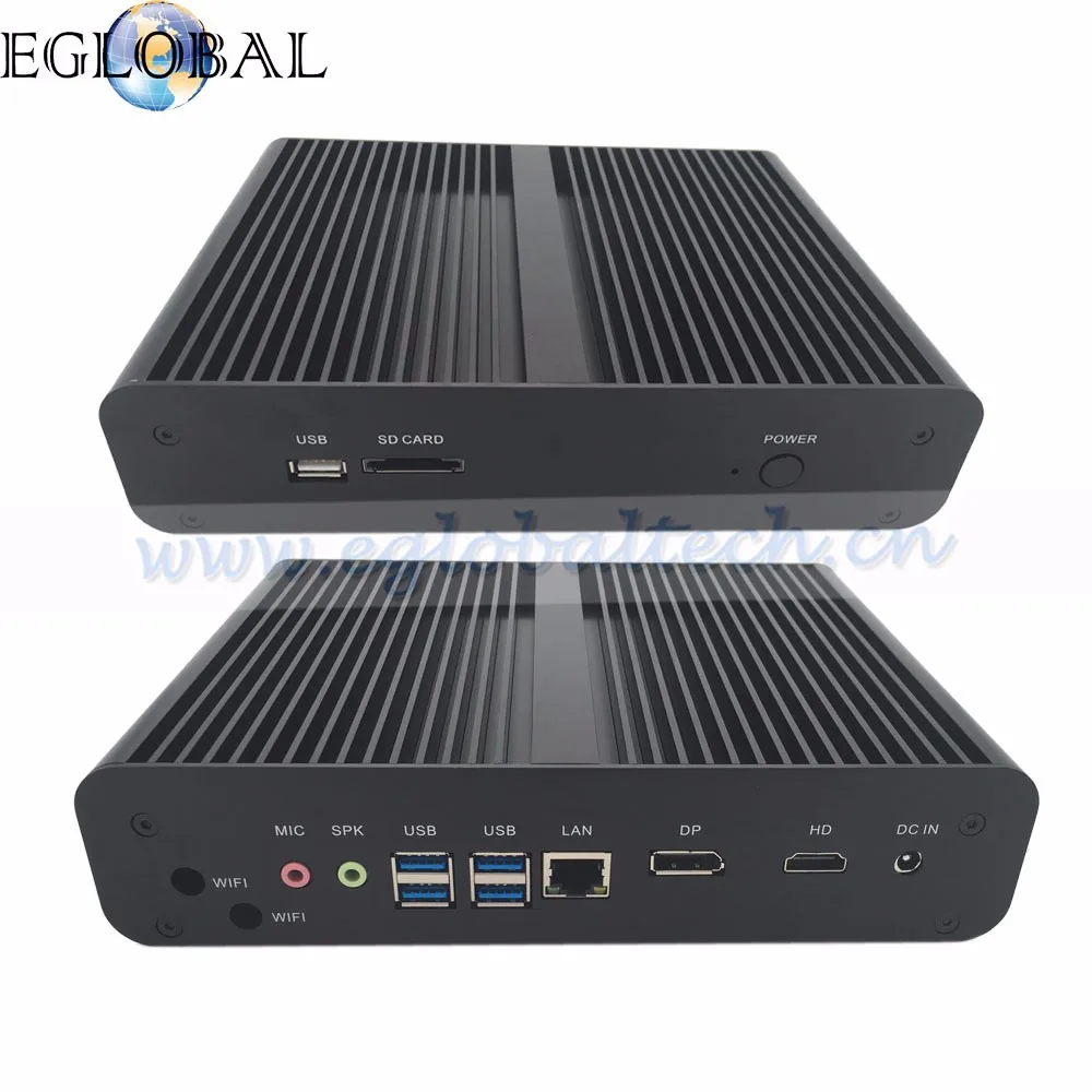 [7th Gen Kabylake] Мини-ПК Intel Win10 Core i7 7500U HD Графика 620 HD TV Box Мини компьютер Win10 Minipc DP Порты и разъёмы HD-MI