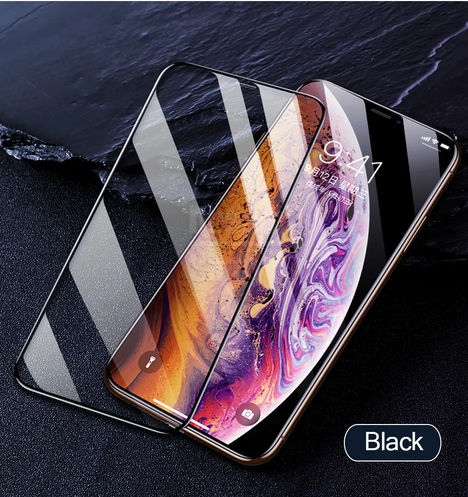 20D изогнутая пленка для экрана из закаленного стекла на IPhone XS Max XR X Защитное стекло для IPhone XR XS Max X защитное стекло
