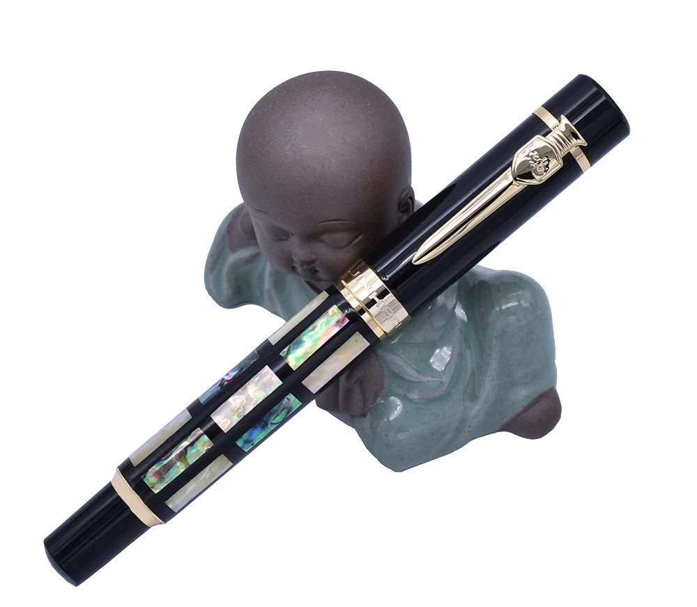 Ручка перьевая Jinhao для каллиграфии яркая жемчужная Зеленая морская оболочка