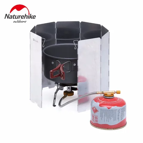 NatureHike NH15F008-B складная газовая плита для кемпинга 8 тарелок