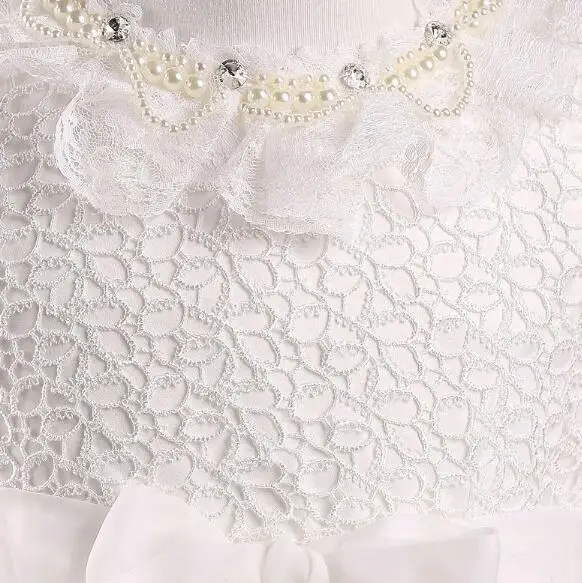 2017 New Wedding Party Formal Flowers Girl Dress Baby Pageant Dresses Birthday Cummunion Toddler Kids Tulle Custom | Детская одежда и