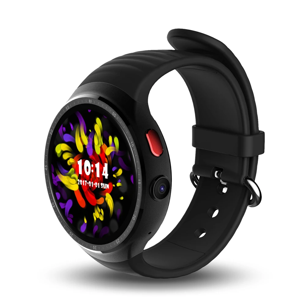 Bluetooth / GPS WiFi Smart Watch Android 5.1 Wrist Phone Heart Rate Monitor Call/Message Reminder with Camera | Электроника