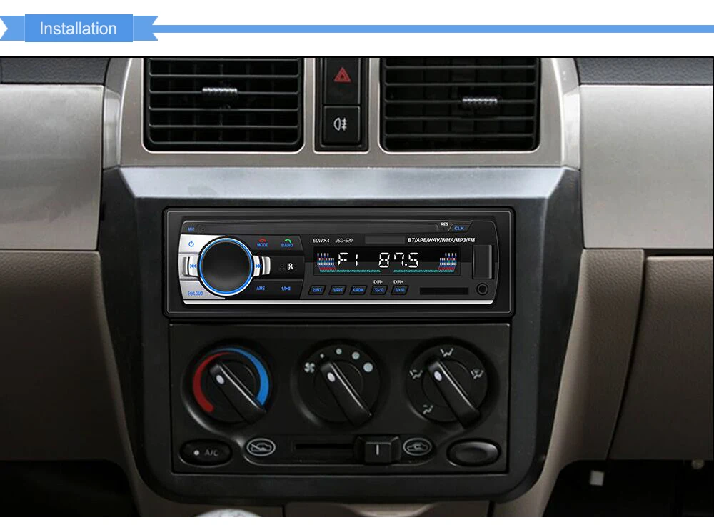 LTBFM автомагнитола 1 din авторадио автомобилей MP3 радио Bluetooth 1 Дин Радио FM Мультимедиа Автомобиля Стерео Авторадио автомо