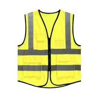 gzriverrun 4 pocket high visibility warning reflective safety vest yellow vest france