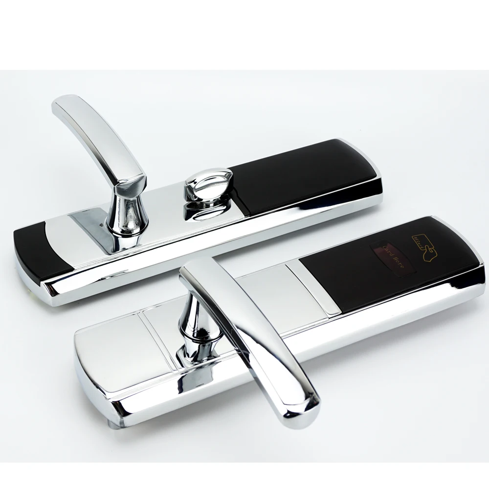 Zinc Alloy Security Digital Door Lock Intelligent RFID Card Electronic Locks For Hotel or Home Smart Entry ZAG1068 | Безопасность и