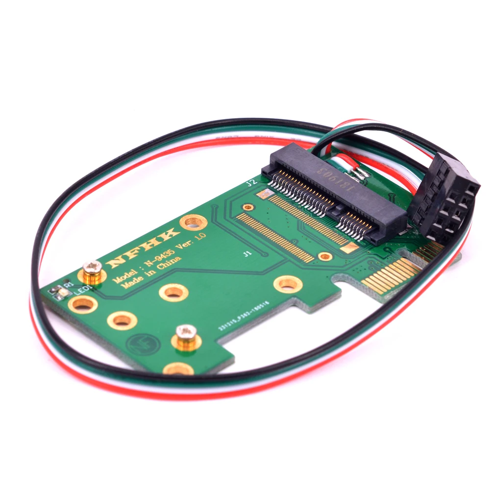 MINI Mini PCIE to Express Wireless Network Card Adapter With 3 AC Dual Band Antenna Bluetooth Wifi Converter | Компьютеры и офис