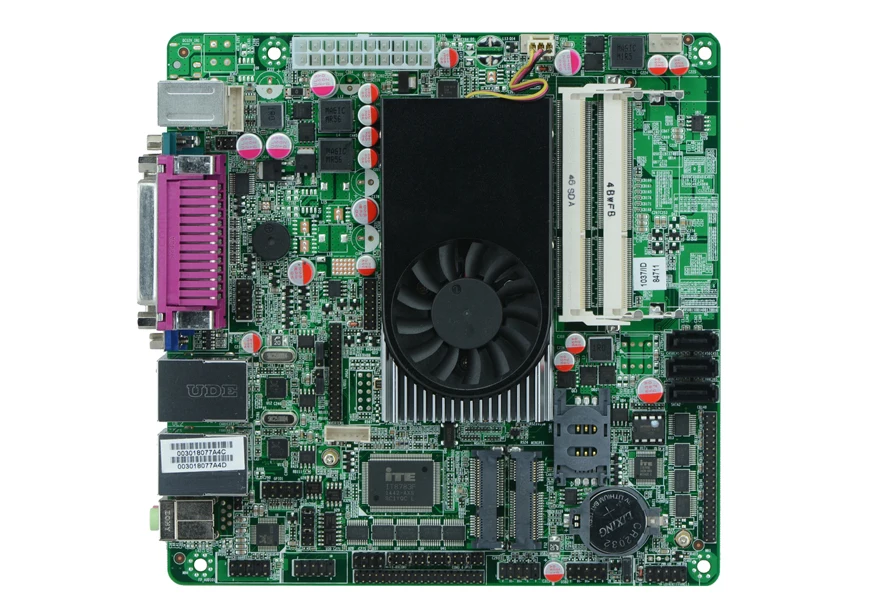 Mini Itx Промышленная материнская плата 1037U/10COM/двойная 24-битная LVDS/POS-машина |