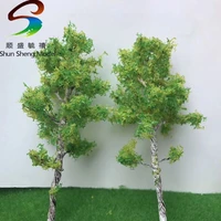 shun sheng model tree building sand table model tree wire tree birch tree