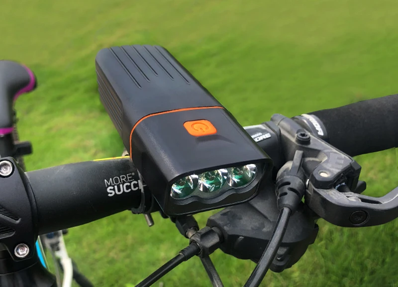 TWTOPSE 3 светодиодный светильник для велосипеда 5200 мАч батарея для велоспорта MTB Горная дорога велосипед T6/L2 лампа водонепроницаемый внешний аккумулятор USB зарядка светильник