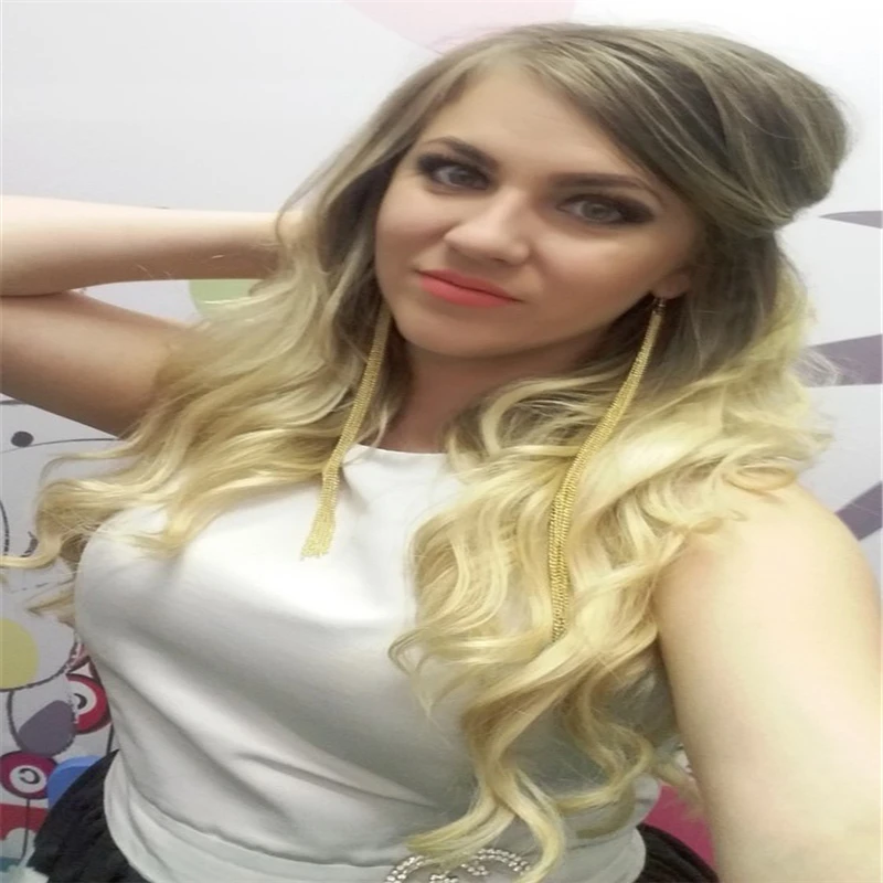 Женские Висячие серьги с резьбой золотые цепочки без никеля длинные висячие