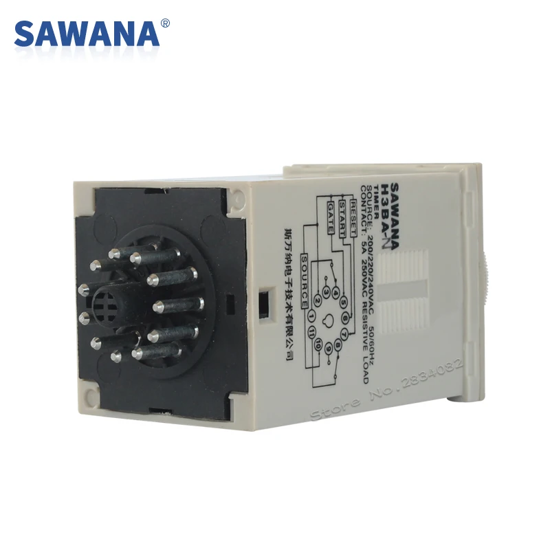 Обратите внимание сделайте Новое реле времени цифровой переключатель 6 режимов