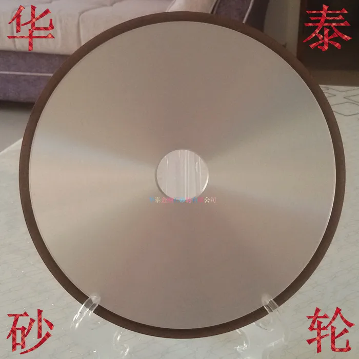 Смолаы параллельный алмазный круг / шлифовальные вольфрама стали колеса литые