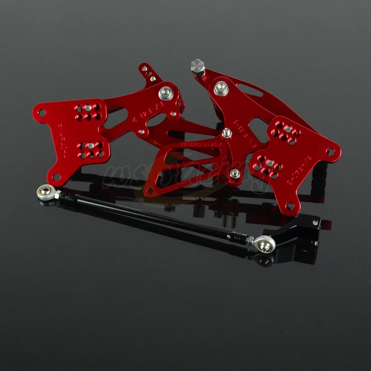 

CNC Adjustable Motorcycle Billet Foot Pegs Pedals Rest Footpegs For HONDA CBR600 F4I 2001-2006 01 02 03 04 05 06 Motorbike