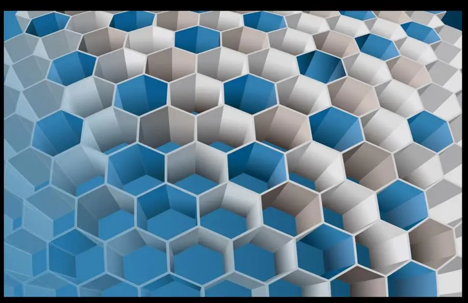 3D напольная плитка для ванной 3d живопись синяя коробка самоклеящееся напольное