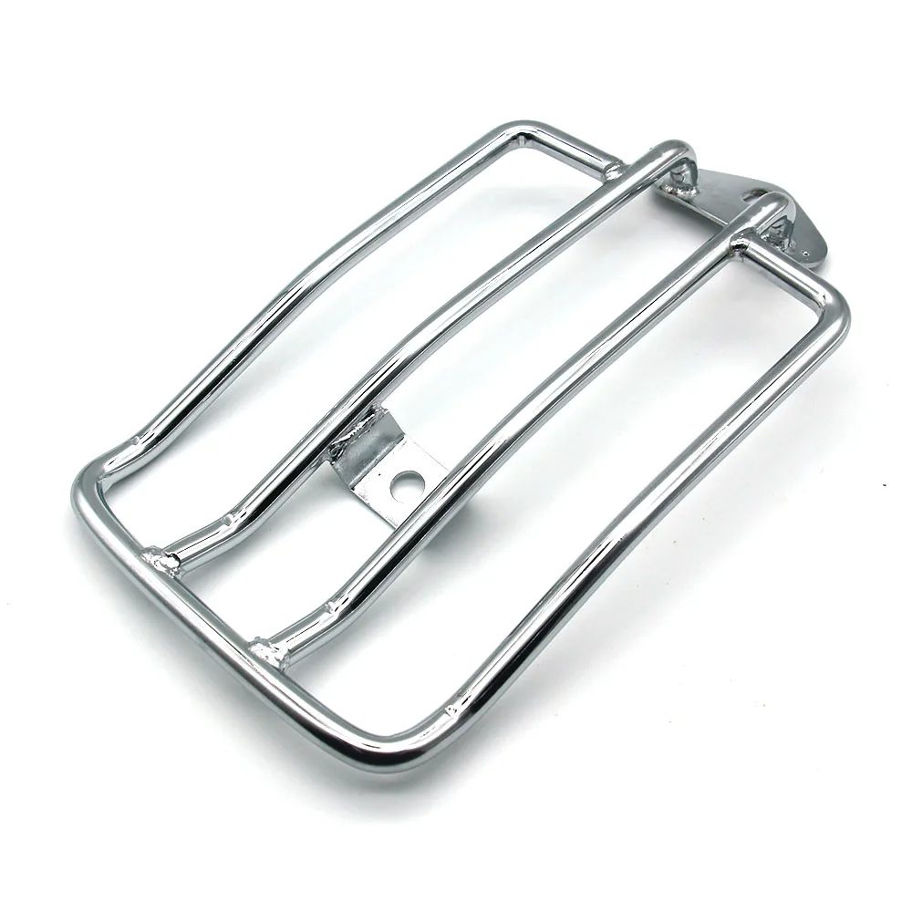 Мотоцикл сзади соло сиденья подходит Чемодан стеллаж для выставки товаров