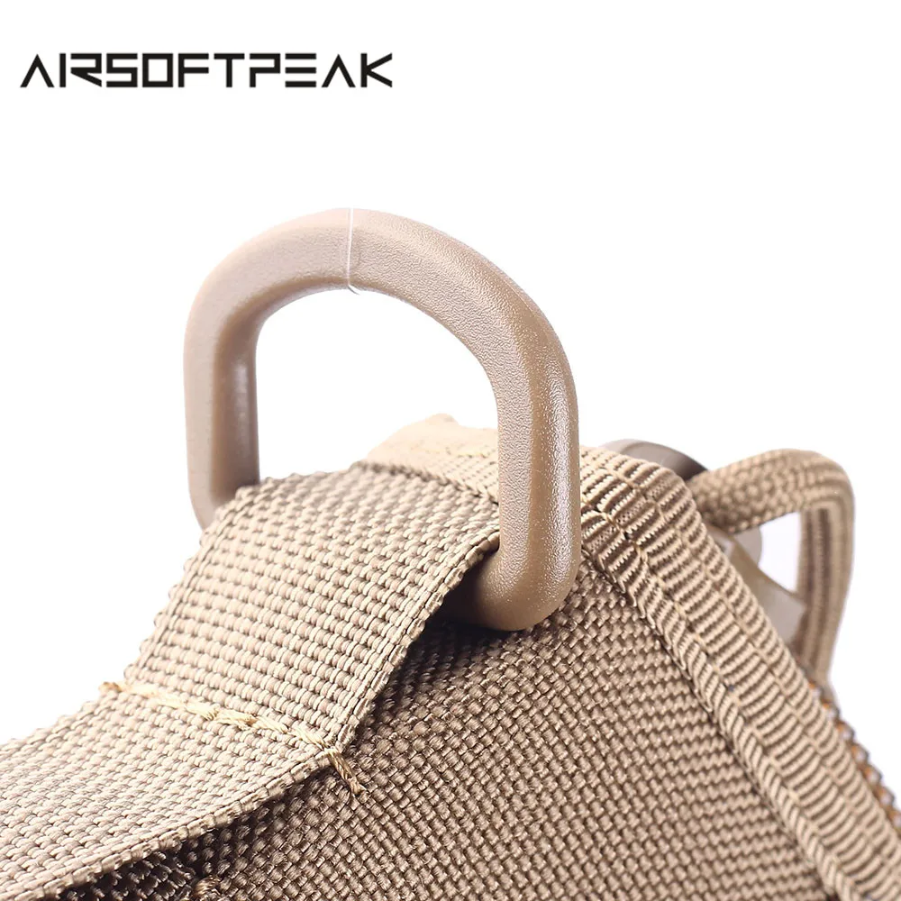 AIRSOFTPEAK, тактический кошелек, Охотничья сумка, чехол для телефона с отделением для карт, для денег, Мужская одноцветная сумка, многофункциональная, портативная