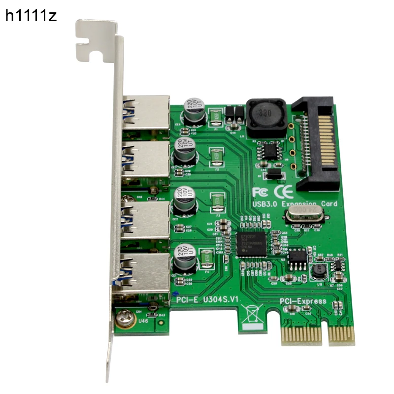 10 .  4- USB 3, 0 PCI Express Card PCIe USB 3, 0 - 4x USB3.0  NED720201 5     