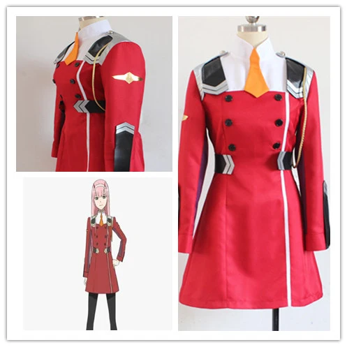 

Аниме DARLING in the FRANXX 02, карнавальный костюм, костюм Zero Two, костюм