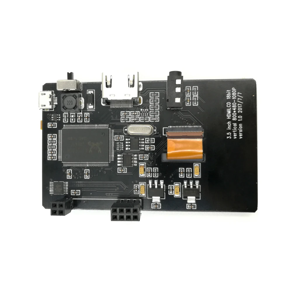 3,5 дюймов USB HDMI lcd TFT сенсорный экран HD 800*480 ЖК-дисплей для Raspberri Pi 3 Модель B/B+(игра видео