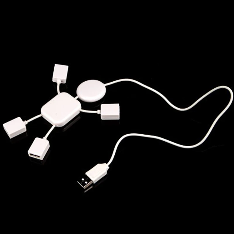 4 Порты и разъёмы USB 2 0 Hub адаптер OTG кабель с вилкой Mini usb хаб Разветвитель