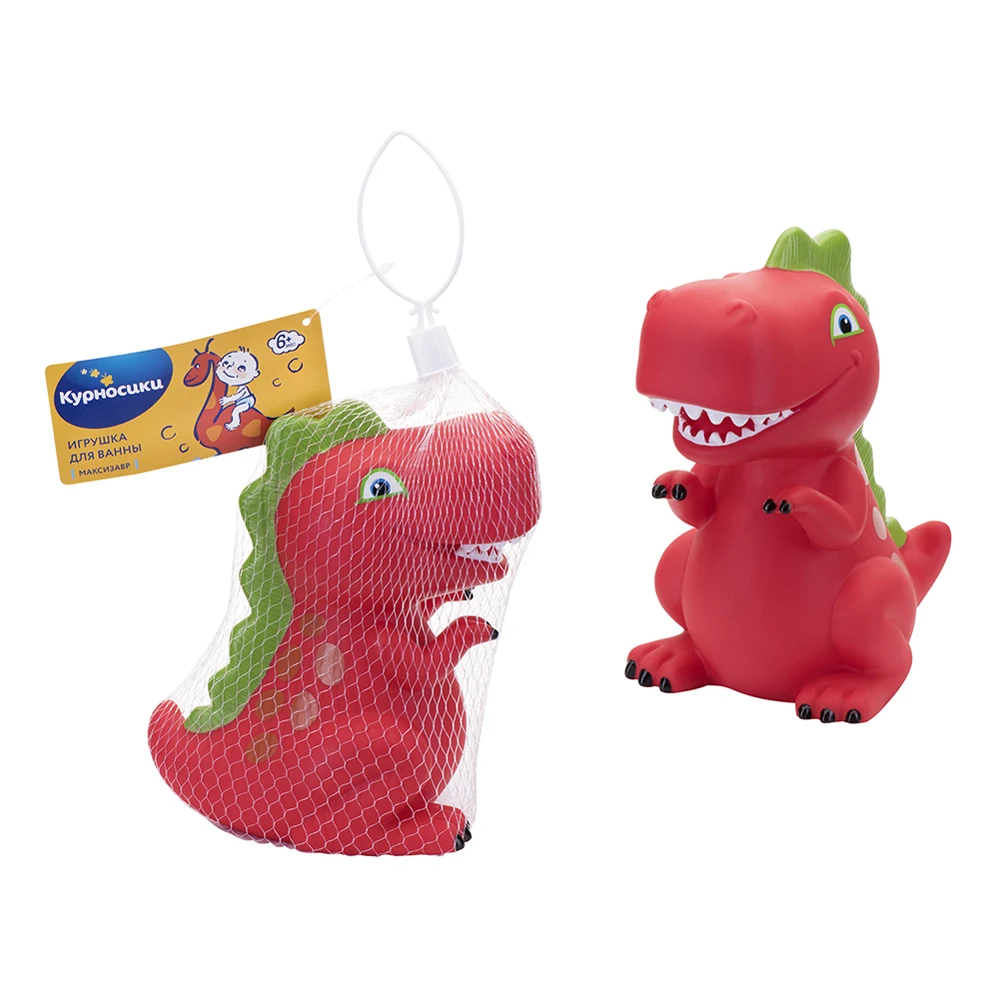 Игрушка для ванны КУРНОСИКИ &quotМаксизавр&quot | Игрушки и хобби