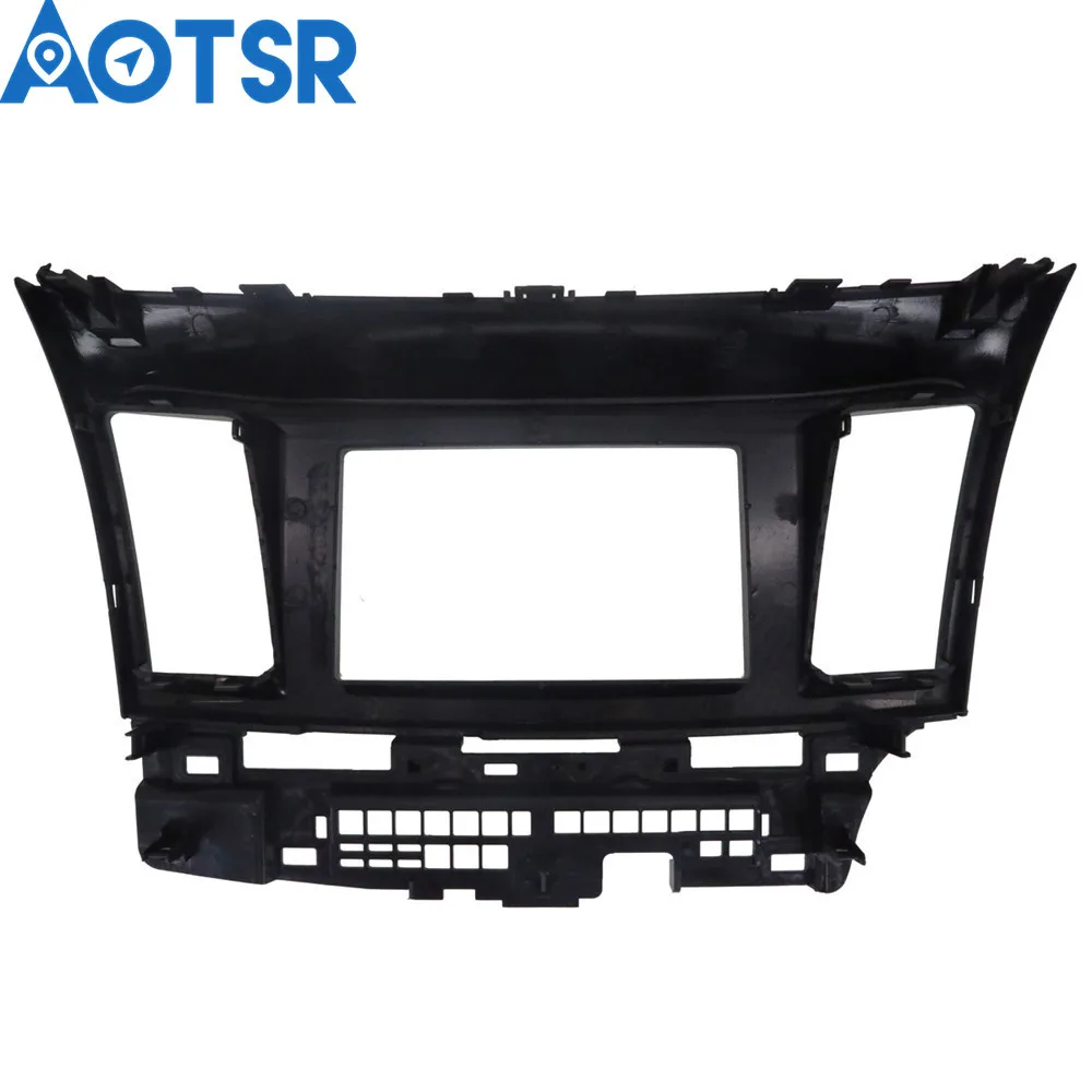 Двойная Din фасция для Mitsubishi Lancer Fortis радио DVD стерео панель монтажная установка