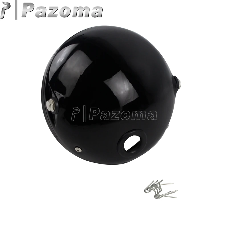 7 Inch Motorcycle Headlamp Shell 7&quot Motorbike Led Headlight Housing Bucket Trim Ring For Harley Honda Yamaha YBR125 YBR 125 |