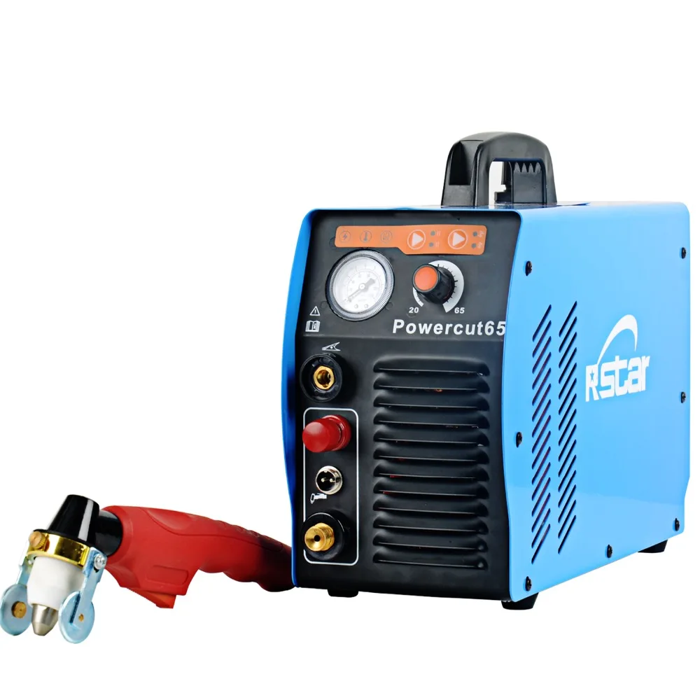 Цифровой бтиз инвертор Rstar PFC Tech Powermax65 плазменный резак сварочный толщина резания