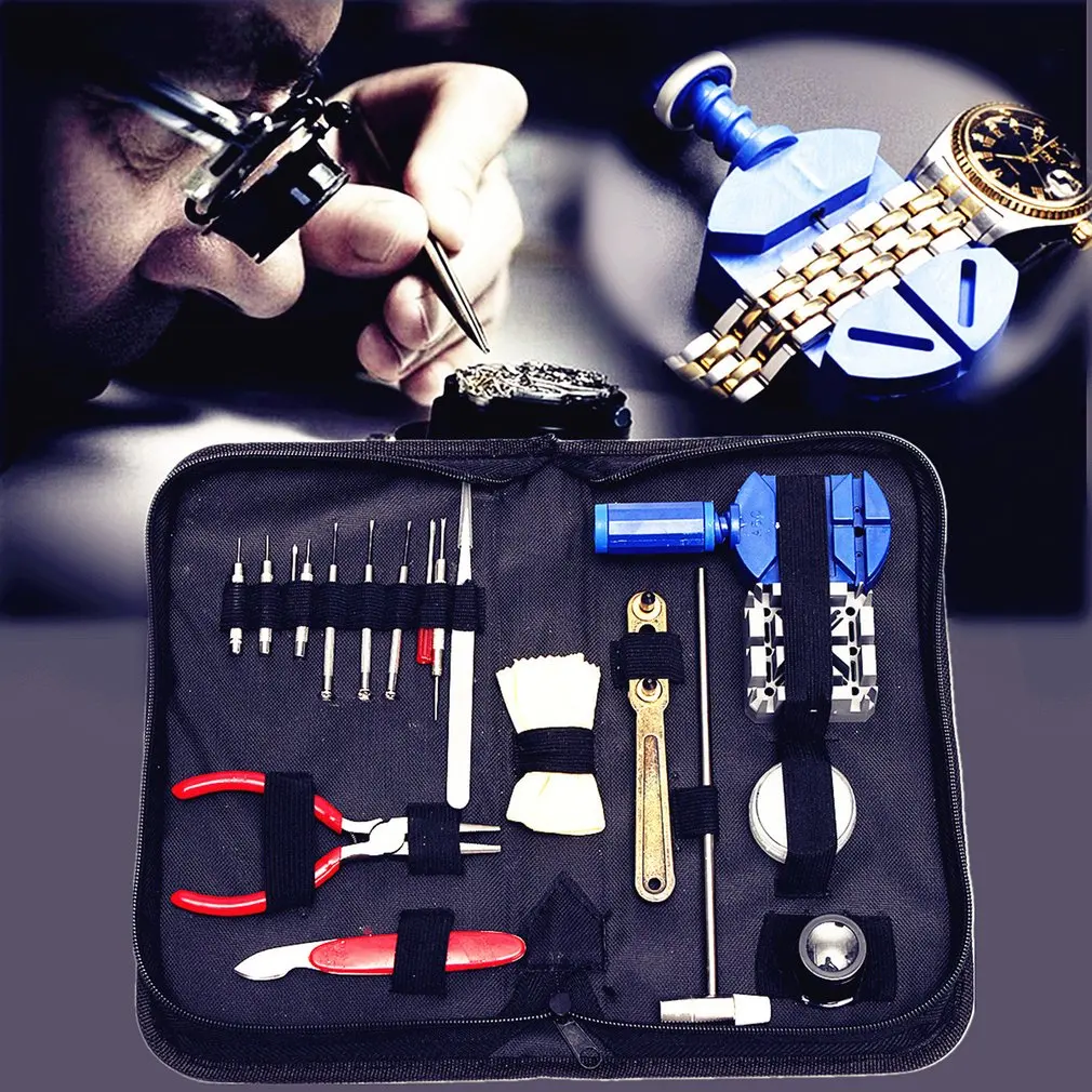 

Watch Repair Tool Watch Repair Kit 19 Sets Of Tool Set Split Table Opener Repair Table Combination Yd003