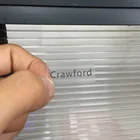 Прозрачные Именные Бирки 108x28x13 мм, индивидуальные водонепроницаемые наклейки для детей, школьные принадлежности, офисные принадлежности