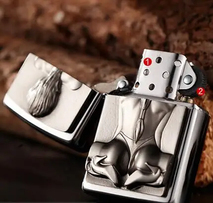 Керосиновая Зажигалка для путешествий зажигалка сигарет Сексуальная задница