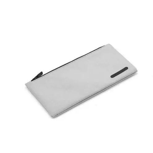 Pencil Bag Grey Xiaomi Kaco Ruma Линейка+ Закладка и сумка для карандашей NOBEL для хранения водонепроницаемая сумка для ручек школьный офисный студенческий чехол для карандашей - Color: Pencil Bag Grey