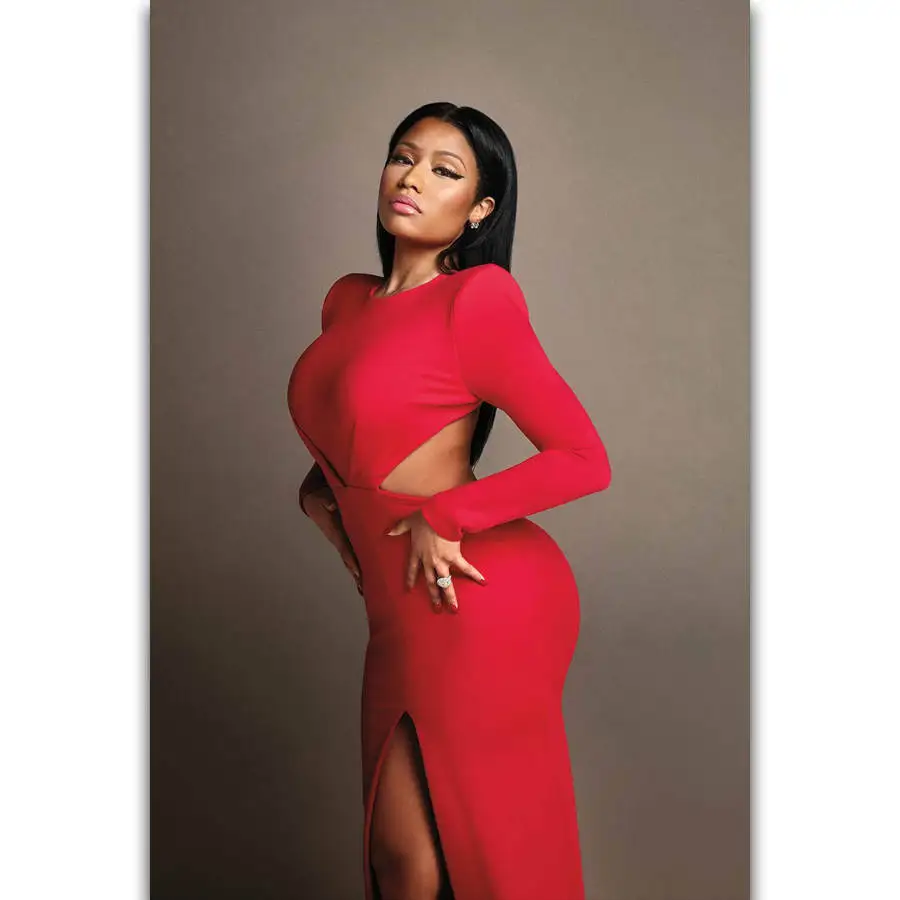 S2885 Nicki Minaj хип хоп рэп музыкальный певец рэпер звезда настенная живопись Печать