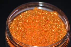 Оранжевый Алмазный рассыпчатый хайлайтер, Пылевой пигмент, порошок для косметики, нейл-арта, поделок из смолы, мыла, свечи, сделай сам, очень красивый