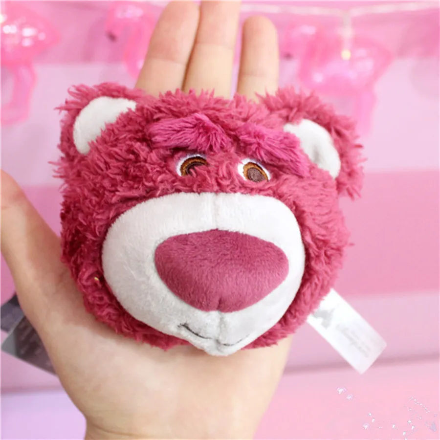1 шт. 10 см медведь Lotso плюшевый Кошелек Корея супер милый клубничный плюшевая