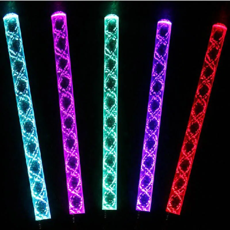 300pcs 26x1.2cm Multi Color Acrylic LED Stick Glowing Magic Wand Light Up For Wedding Concert Christmas Party Decration ZA1178 | Всё для